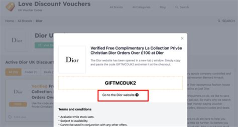 Dior coupon code 優惠碼 一頁睇晒慳人包2024 